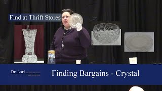 Secrets to Value Antique Crystal and Glass by Dr Lori [upl. by Dominik]