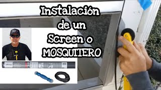 Como Instalar screen o mosquitero [upl. by Staten]