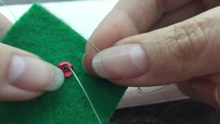 How to sew on sequins [upl. by Aniad895]