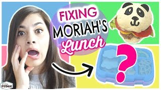 LUNCH MAKEOVER 😱 Fixing MoriahElizabeths Lunch [upl. by Maya]