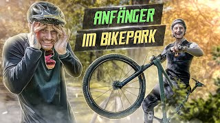 Als Mountainbike ANFÄNGER direkt in BIKEPARK mit MTB HARDTAIL  Canyon Stoic [upl. by Ettinger]