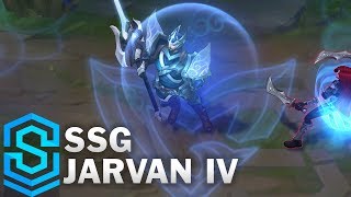 DARKFORGE JARVAN IV SKIN SPOTLIGHT  LEAGUE OF LEGENDS [upl. by Anderegg]