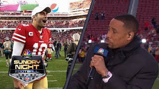 NFL Divisional Round Recap 49ers believing in Jimmy Garoppolo Kyle Shanahan  NBC Sports [upl. by Shelman]