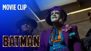 Batman 1989 Movie Clip  Joker Takes Over the Gotham Museum  Warner Bros Entertainment [upl. by Nevek797]