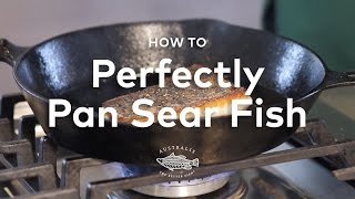 How to Perfectly Pan Sear Fish [upl. by Amalea558]