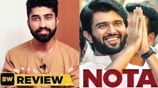 NOTA Review by Behindwoods  Vijay Deverakonda [upl. by Tnirb]