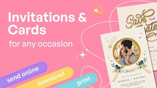 Free personalized invitations and greeting cards by Greetings Island [upl. by Ihn967]