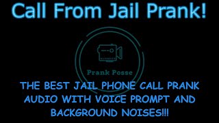 Phone Call From Jail Prank Audio [upl. by Mccallion]