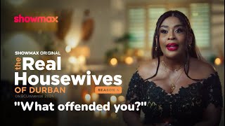 Tough conversations  The Real Housewives of Durban S4  Showmax Original [upl. by Anelem]