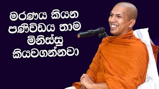 මරණය නැමැති දේවදූතයා  VenKirulapana Dhammawijaya Thero [upl. by Polad]