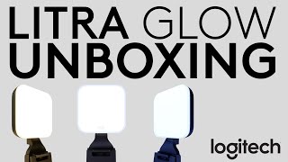 Logitech LITRA GLOW UNBOXING [upl. by Pinelli189]