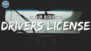 Olivia Rodrigo  drivers license Clean  Lyrics [upl. by Tillfourd860]