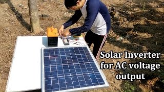 How to make a Solar Inverter in 10 minutes  No skill required [upl. by Sedgewinn]