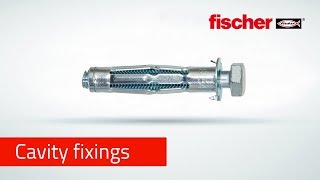 Cavity fixings metal anchor fischer HM [upl. by Erehs]