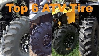 Top 6 Lightest 30quotx12quot ATV Mud Tires [upl. by Heilner794]