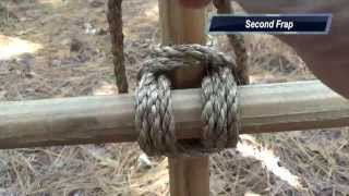 How to Tie a Mark II Square Lashing [upl. by Sigismundo120]