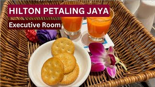 VIDEO TOUR Hilton Petaling Jaya amp Executive Lounge – Full Review of Rooms Dining amp Amenities [upl. by Loziram]