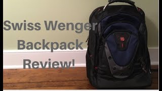 Swiss Wenger Backpack Review [upl. by Niela]