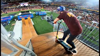 LONGEST SCOOTER vs MEGA RAMP [upl. by Haldeman]