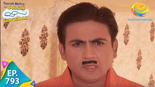 Taarak Mehta Ka Ooltah Chashmah  Episode 793  Full Episode [upl. by Kalmick577]