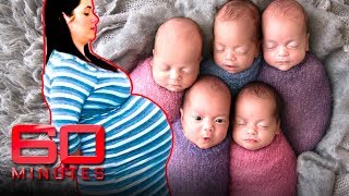 Surprised by Five Naturally conceived quintuplets  60 Minutes Australia [upl. by Sivam441]