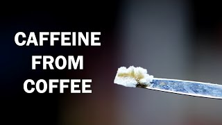 Extracting caffeine from coffee [upl. by Eenrahc697]