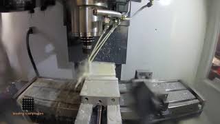 Start to Finish Machining a part with HAAS TM1P CAD CAM Machining [upl. by Thurman]