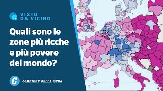 Ricchi e poveri d’Europa ecco la mappa delle diseguaglianze [upl. by Fe]