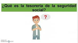 TESORERIA DE LA SEGURIDAD SOCIAL TSS [upl. by Nolrev540]