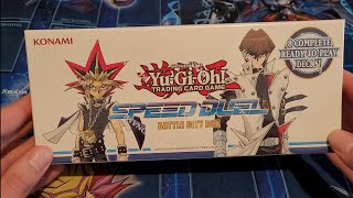 Yugioh Speed Duel Battle City Box Opening [upl. by Drais847]