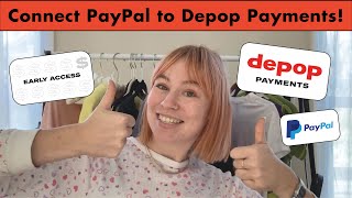 DEPOP PAYMENTS STRIPE  How to Connect Depop Payments to PayPal [upl. by Eladnor]