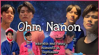 OhmNanon adorable and funny moments in September [upl. by Nej]