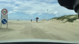 Insel Rømø  Autofahren am Strand [upl. by Medina351]