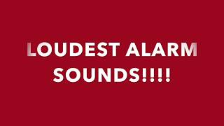 LOUDEST ALARM SOUND FOR 20 MINS [upl. by Lleze]