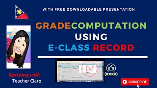 Grade Computation using EClass Record [upl. by Anyl]