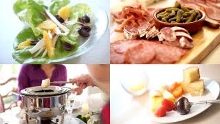 Fondue Party Ideas amp Recipes [upl. by Orlan]