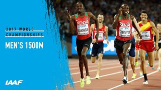 Mens 1500m Final  IAAF World Championships London 2017 [upl. by Annamarie633]