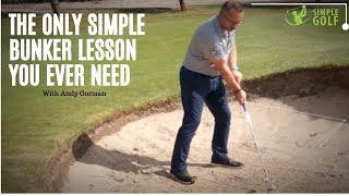 The Only Simple Simple Bunker Lesson You Need [upl. by Enoved745]