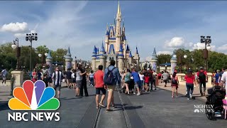 Disney World To Shut Down Over Coronavirus Concerns  NBC Nightly News [upl. by Atteyram]