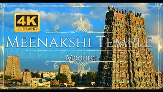 Madurai Meenakshi Amman Temple in 4k  History  Sculptures [upl. by Elyrpa]