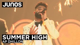 AP Dhillon performs Summer High  2023 Juno Awards [upl. by Schnur]