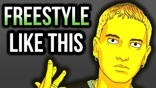 How To Freestyle Rap Better In 5 Simple Steps For Beginners [upl. by Siraval732]