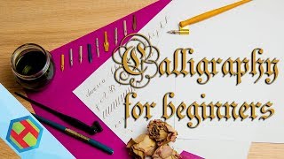 Calligraphy for complete beginners  how to get started [upl. by Krebs]