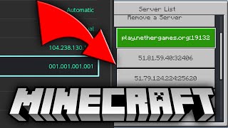 How To Join ANY SERVER on Nintendo Switch and Xbox One Minecraft Bedrock [upl. by Benzel26]