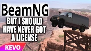 BeamNG but I should have never got a license [upl. by Sherye828]