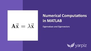 Eigenvalues and Eigenvectors in MATLAB [upl. by Curtice123]