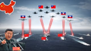 Sea War Begins Philippines and Taiwan Destroy Chinese Aircraft Carrier on Border  Arma 3 Milsim [upl. by Selene517]