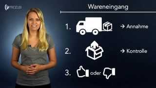 Die Wareneingangskontrolle  Wissen für die Ausbildung  Prozubide [upl. by Sublett]