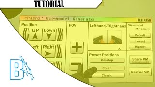 How to change weapon gun position hand in CSGO  FOV  Viewmodel Generatorl TUTORIAL [upl. by Ambrosius894]