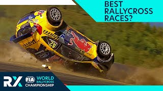 BEST of RALLYCROSS World RX crashes epic overtakes roll overs spins and more [upl. by Laidlaw]